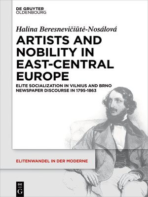 cover image of Artists and Nobility in East-Central Europe